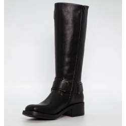 Duffy Long Biker Boots 71-62803 Black