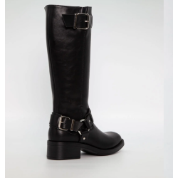 Duffy Long Biker Boots 71-62803 Black
