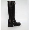 Duffy Long Biker Boots 71-62803 Black