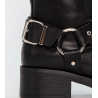 Duffy Long Biker Boots 71-62803 Black