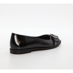 Duffy Ballerina 97-21341 Black w. silver Buckle