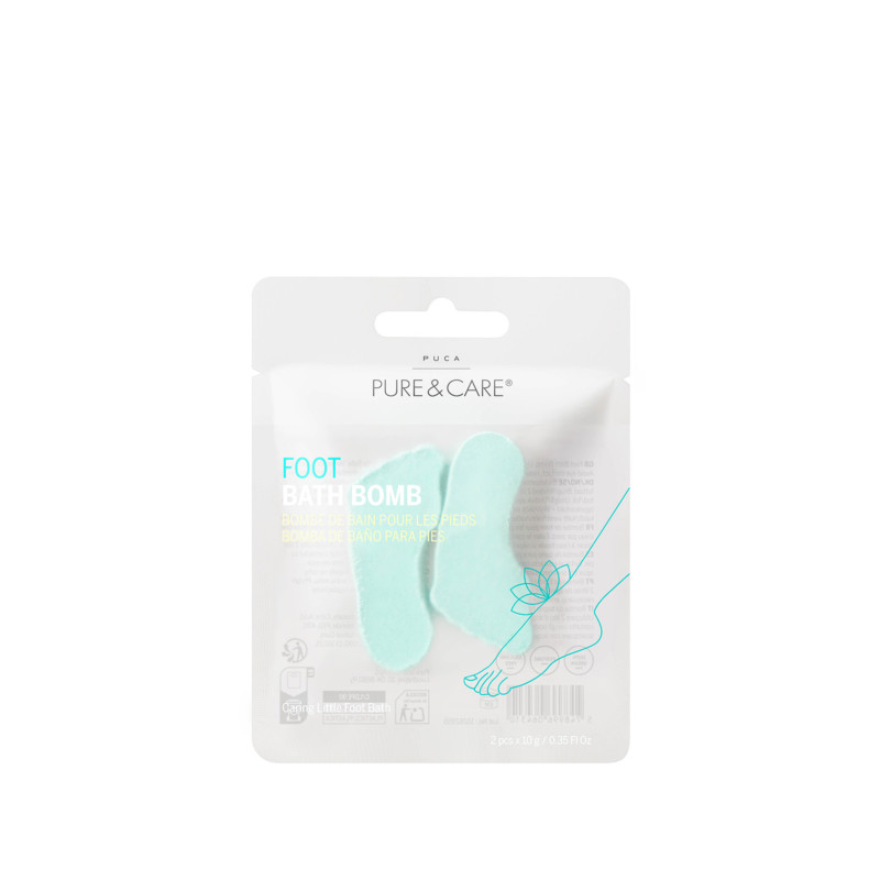 Pure & Care FOOT Bath Bomb 2 x 10g
