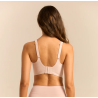 Femifemme Bra SoftScallop Full Coverage Soft Pink