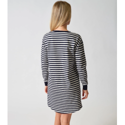 SKINY Night Dress 087143 Navyblazer Stripes