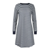 SKINY Night Dress 087143 Navyblazer Stripes