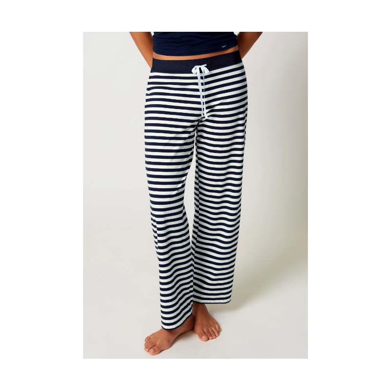 SKINY Night Pants 087145 Stripes Navyblazer Stripes