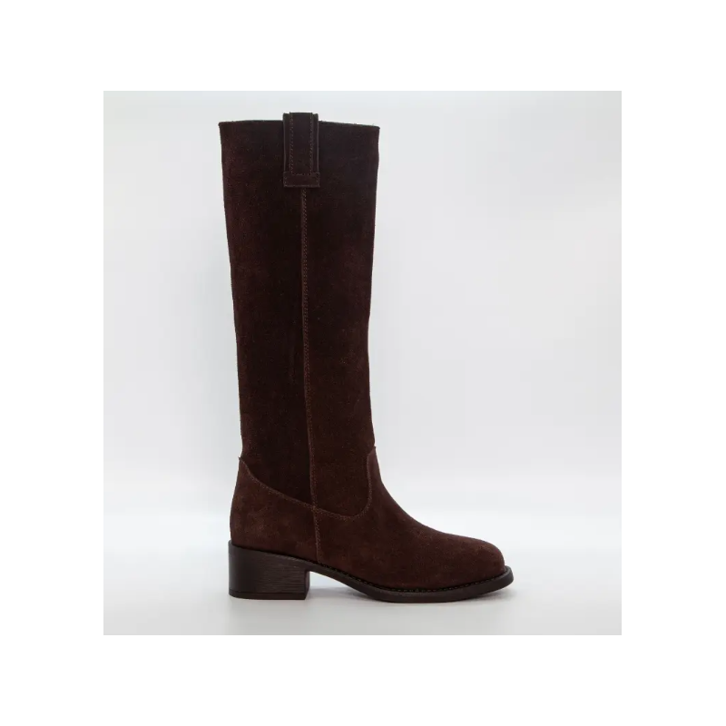 Duffy Long Boots 75-80741 Dark Brown