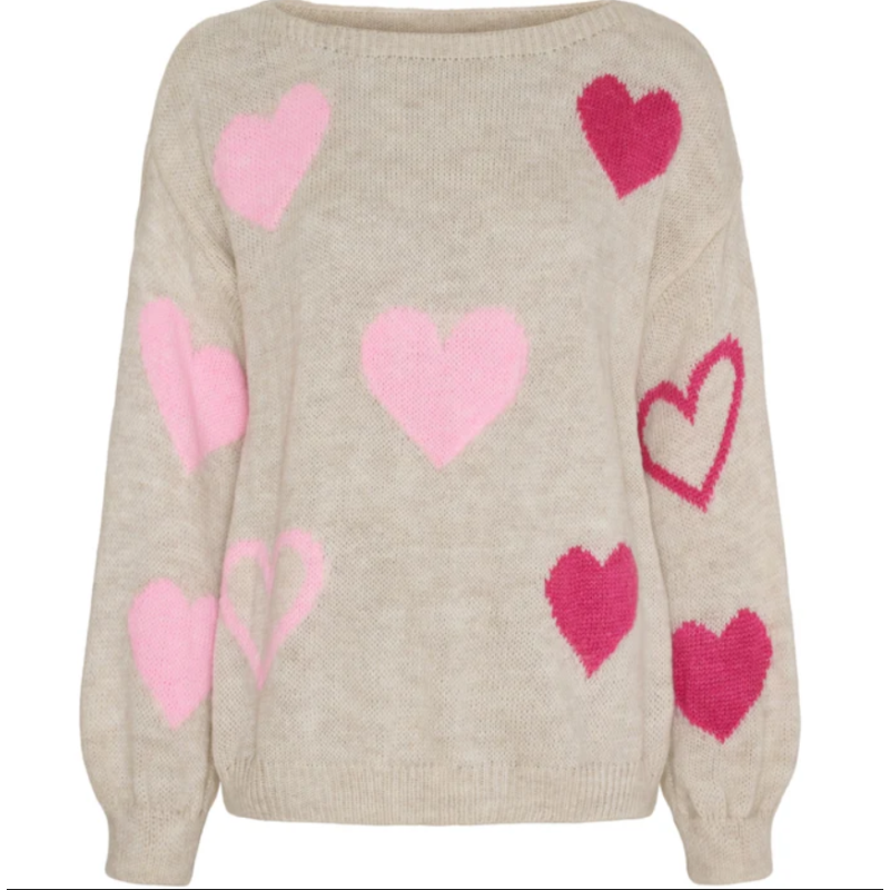 Marta Du Château Amarente 64023 Knit Beige/Pink