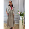 Marta Du Château Pomeline Skirt 8784 Fango