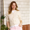 Marta Du Château Parisa Knit Cardigan 9647 Beige