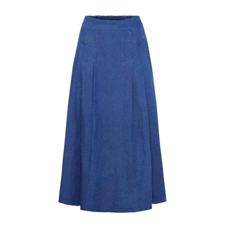 Marta Du Château Eriana Long Skirt Denim