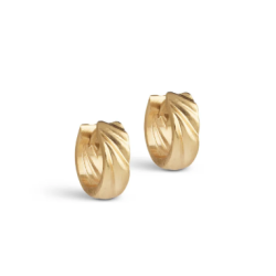 Enamel Hoops Wave Mini...
