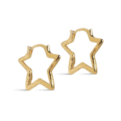 Enamel Hoops Organic Star...