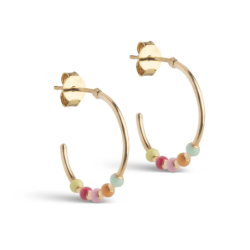 Enamel Lola Hoops Large...