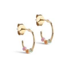 Enamel Lola Hoops Small...