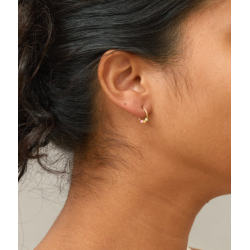 Enamel Lola Hoops Small E495GB Rainbow
