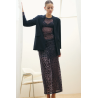 HYPEtheDETAIL Mesh Skirt 320-97-9512 w. Leo Print