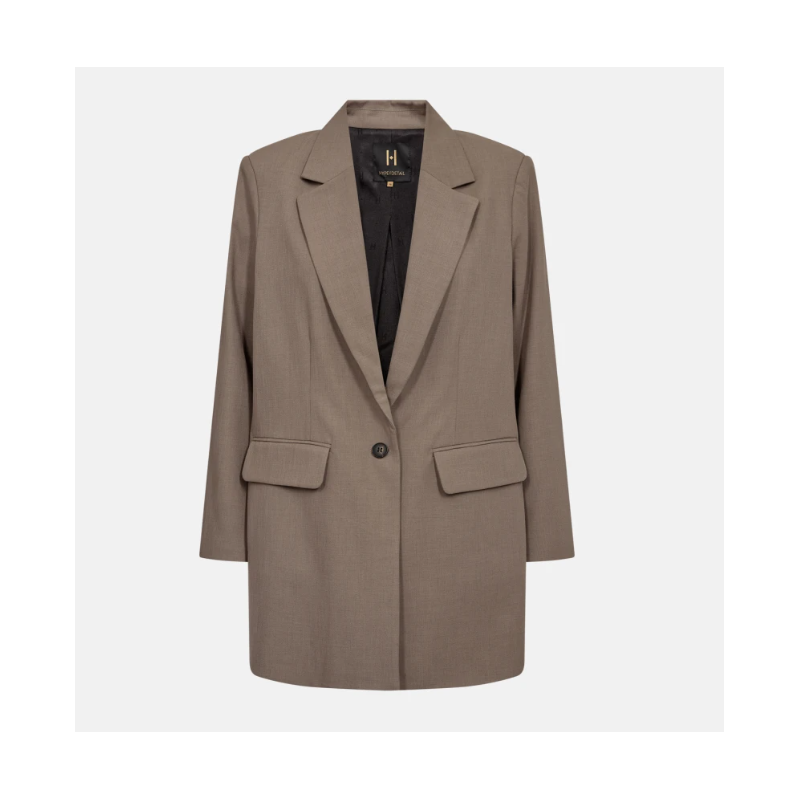 HYPEtheDETAIL Relaxed Blazer 740-60-4 Sand