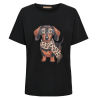 Marta Du Château Inge Tee 0532 Dog Black