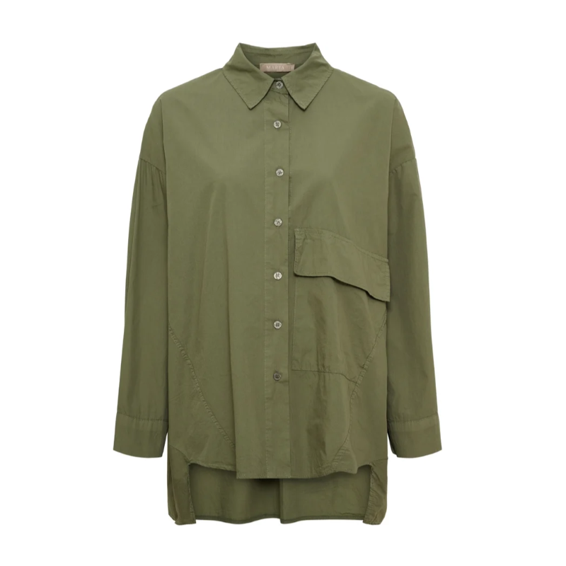 Marta Du Château Lisandra Shirt Testu/Army Green