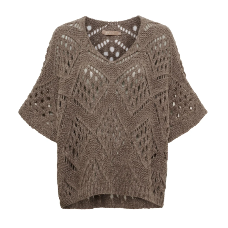 Marta Du Château Nieve Knit Fango