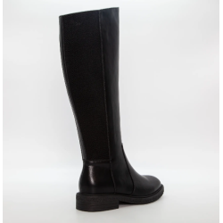 Duffy Long Leather Boots 75-32051 Black