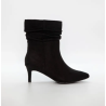 Duffy Short High Heel Boots 97-21418 Black