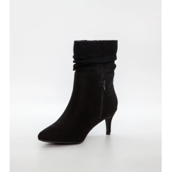 Duffy Short High Heel Boots 97-21418 Black