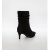 Duffy Short High Heel Boots 97-21418 Black