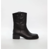 Duffy Short Biker Boots 75-03752 Black