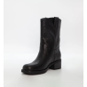 Duffy Short Biker Boots 75-03752 Black