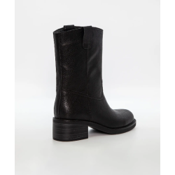Duffy Short Biker Boots 75-03752 Black
