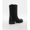 Duffy Short Biker Boots 75-03752 Black