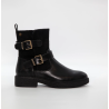 Duffy Short Biker Boots 94-03052 Black