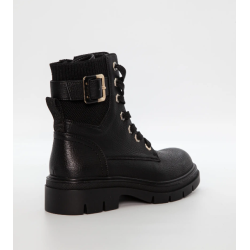 Duffy Short Boots 94-01168 Black w. Gold