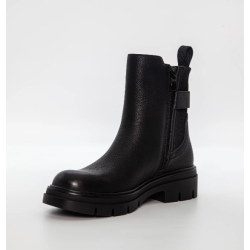 Duffy Short Boots 94-01170 Black w. Gold