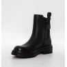 Duffy Short Boots 94-01170 Black w. Gold