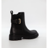 Duffy Short Boots 94-01170 Black w. Gold