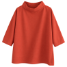 6'am Jobina Riff Blouse Tobacco