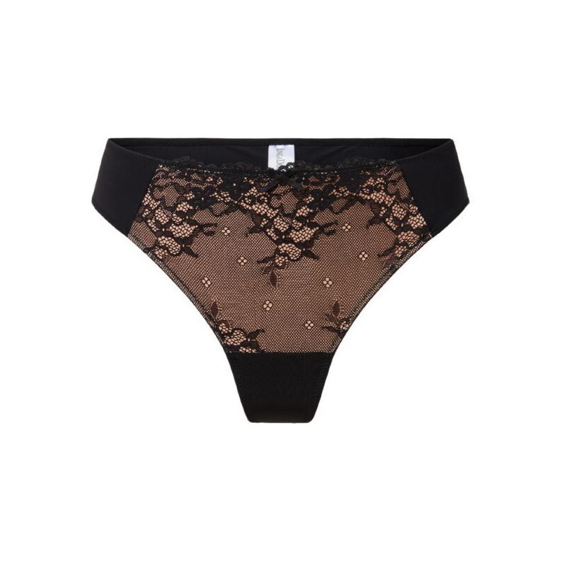 LingaDore Daily Lace String 1400T-3-Y26 381 Black/Taupe