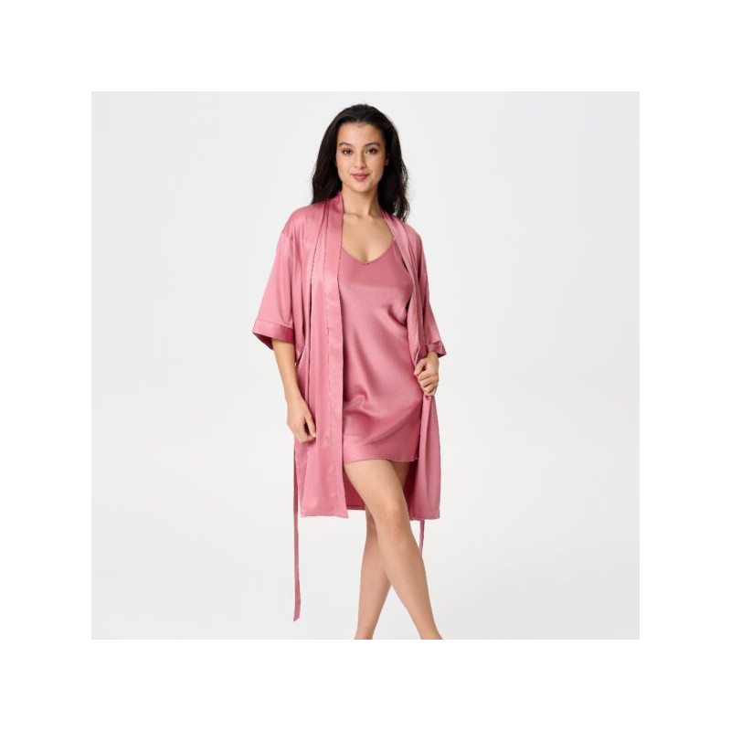LingaDore Daily Kimono 1400KM 12 Dusty Rose