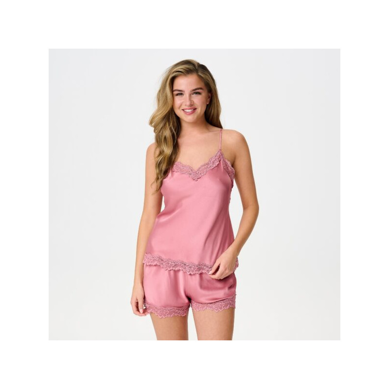 LingaDore Daily Satin Top & Short 1400SET 12 Dusty Rose
