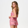LingaDore Daily Satin Top & Short 1400SET 12 Dusty Rose