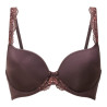 LingaDore Daily T-Shirt Bra 1400-1-Y26 376 French Roast Multi