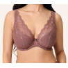 LingaDore Daily Triangle Plunge Bra 1400-6-Y26 373 Cognac