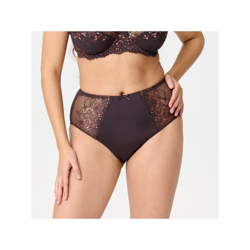 LingaDore Daily High Waist Brief 1400B-1-Y26 376 French Roast Multi
