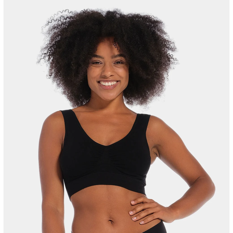 Magic Body Fashion Micro Comfort Bra Wide Strap Black