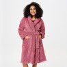LingaDore Fleece Robe 8603 95 Dusty Rose