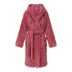 LingaDore Fleece Robe 8603 95 Dusty Rose