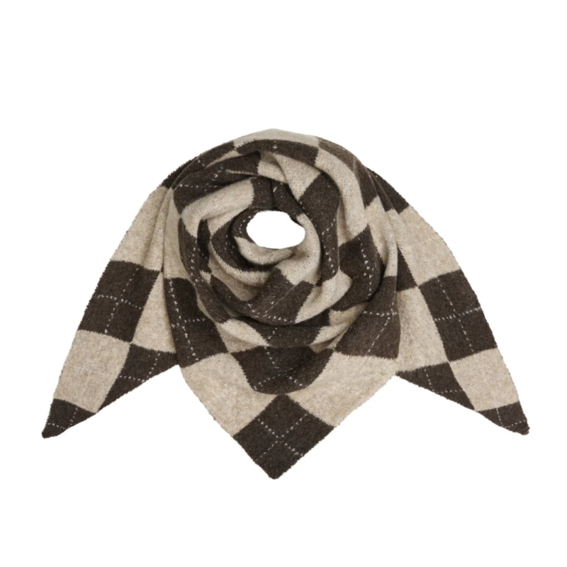 Marta Du Château Gretzel Scarf Coffee/Taupe
